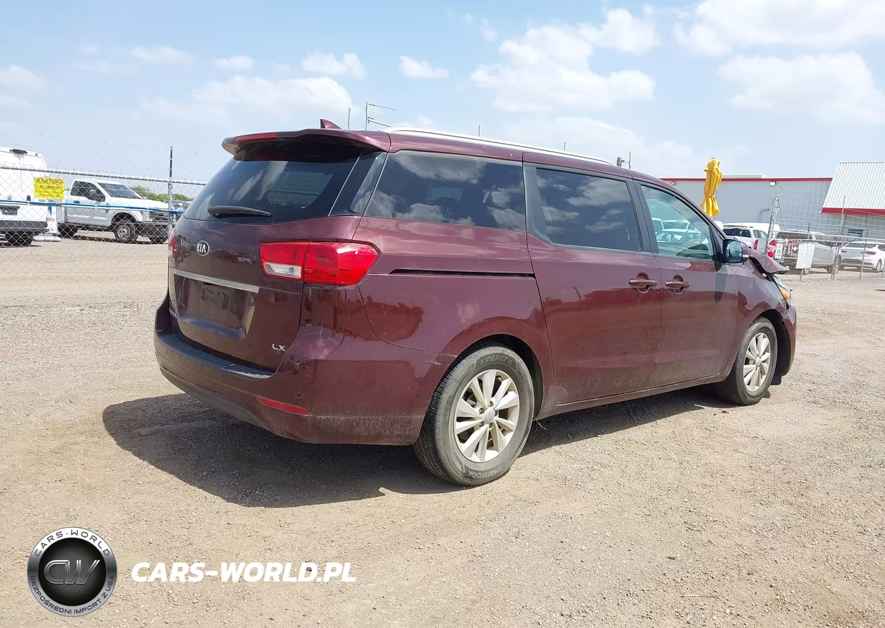 2017 Kia Sedona Lx VIN:KNDMB5C16H6319909 - 4
