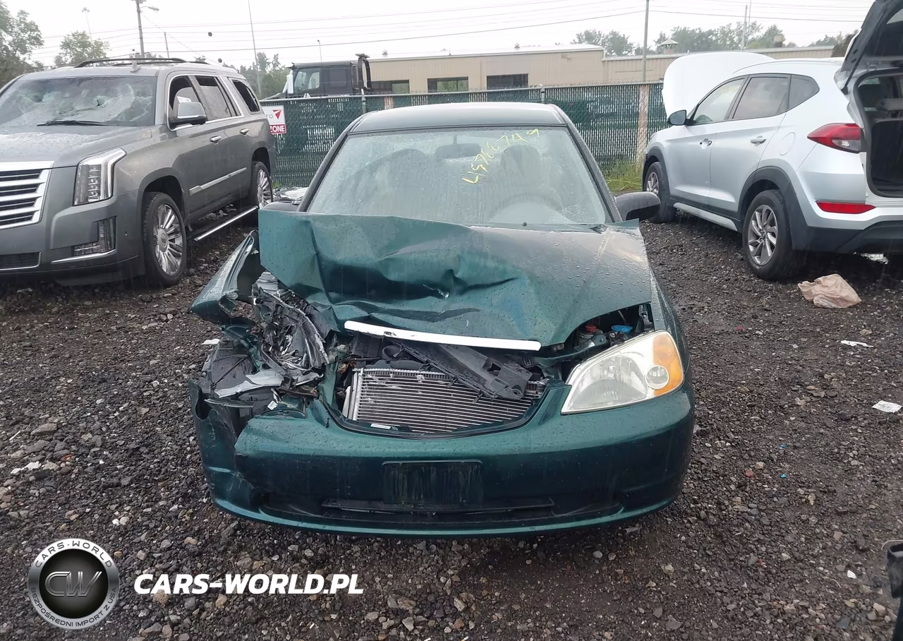 2002 Honda Civic Lx VIN:1HGES165X2L048083 - 12
