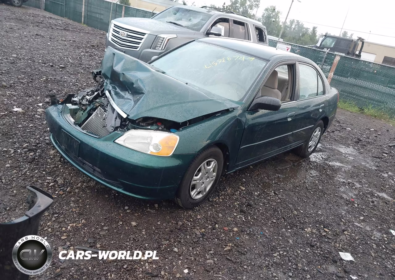 2002 Honda Civic Lx VIN:1HGES165X2L048083 - 2