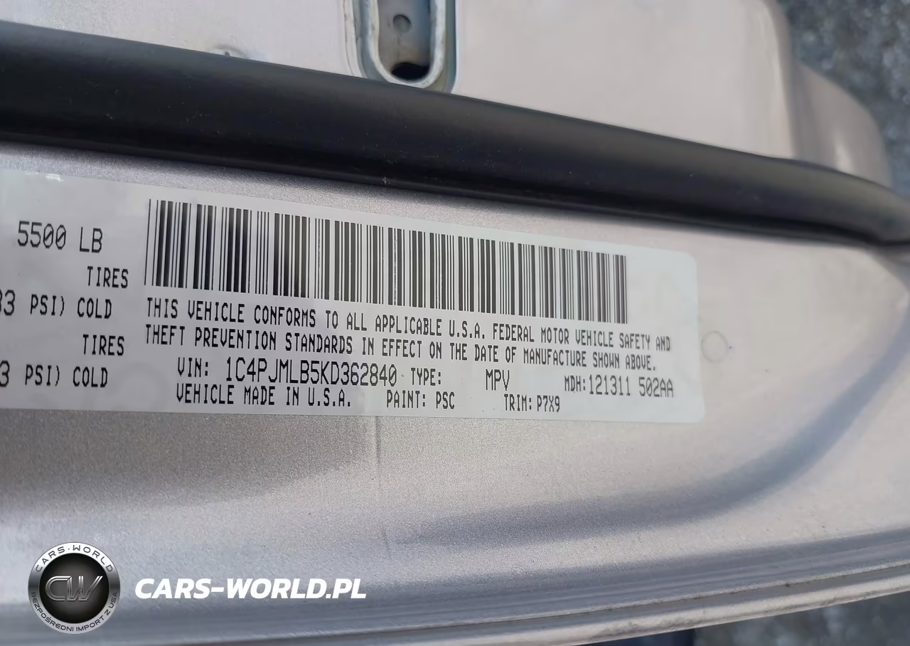 2019 Jeep Cherokee Altitude 4X4 VIN:1C4PJMLB5KD362840 - 9