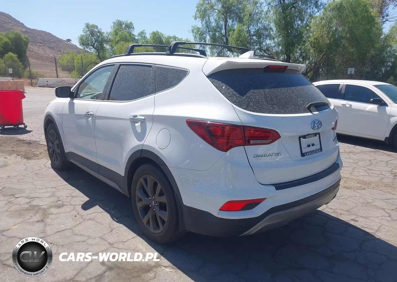 2017 Hyundai Santa Fe Sport 2.0T Ultimate VIN:5XYZW4LA2HG458808 - 3