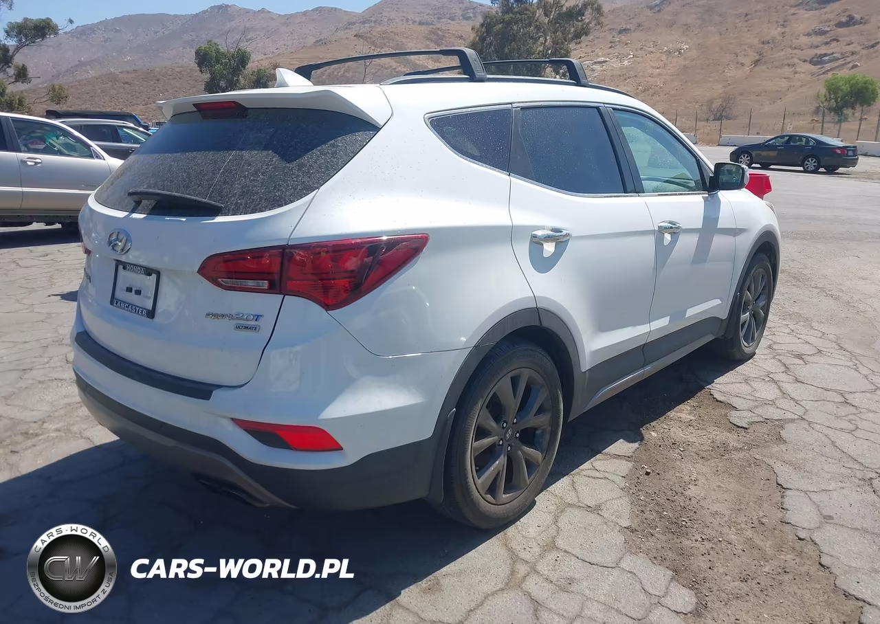 2017 Hyundai Santa Fe Sport 2.0T Ultimate VIN:5XYZW4LA2HG458808 - 4
