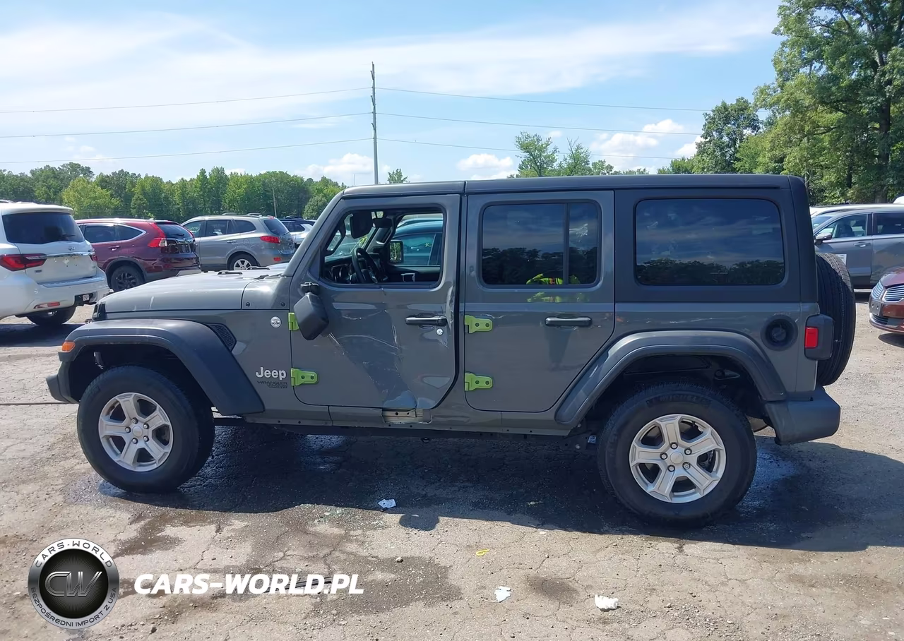 2021 Jeep Wrangler Unlimited Sport S 4X4 VIN:1C4HJXDGXMW506597 - 14