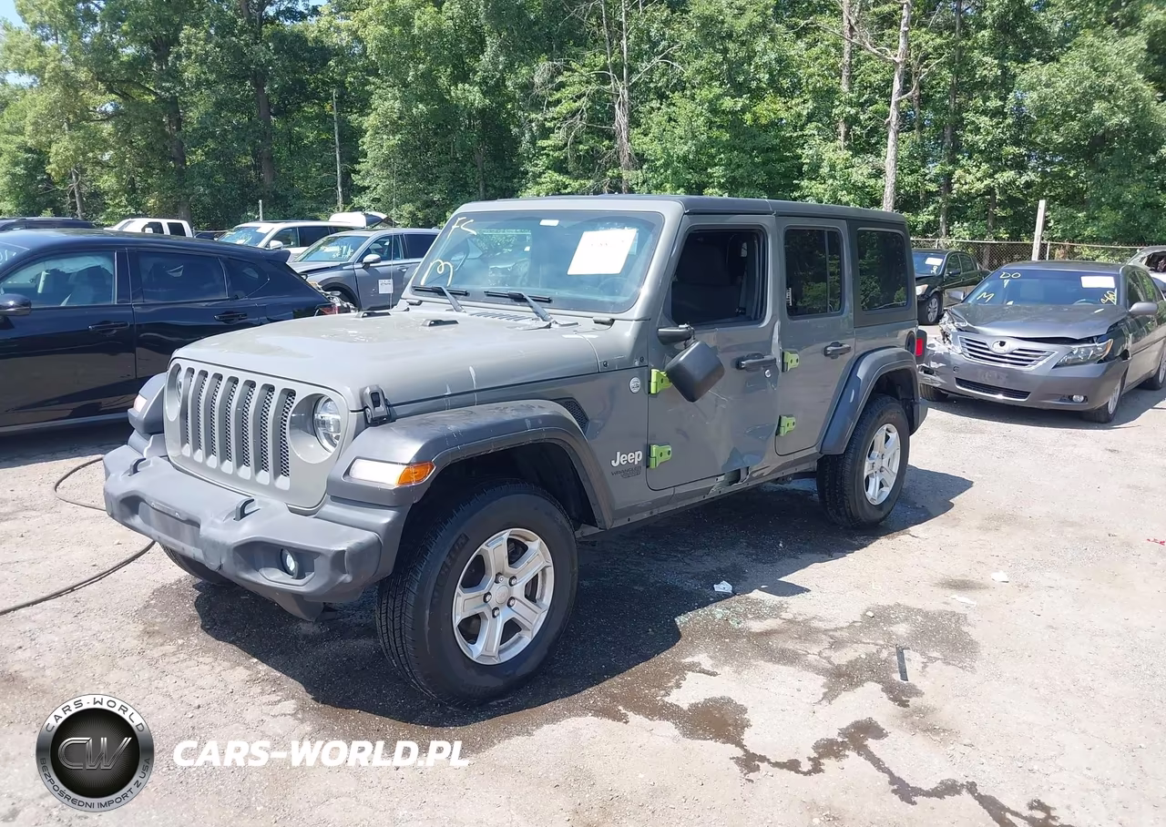 2021 Jeep Wrangler Unlimited Sport S 4X4 VIN:1C4HJXDGXMW506597 - 2