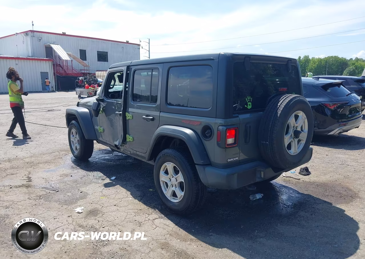 2021 Jeep Wrangler Unlimited Sport S 4X4 VIN:1C4HJXDGXMW506597 - 3