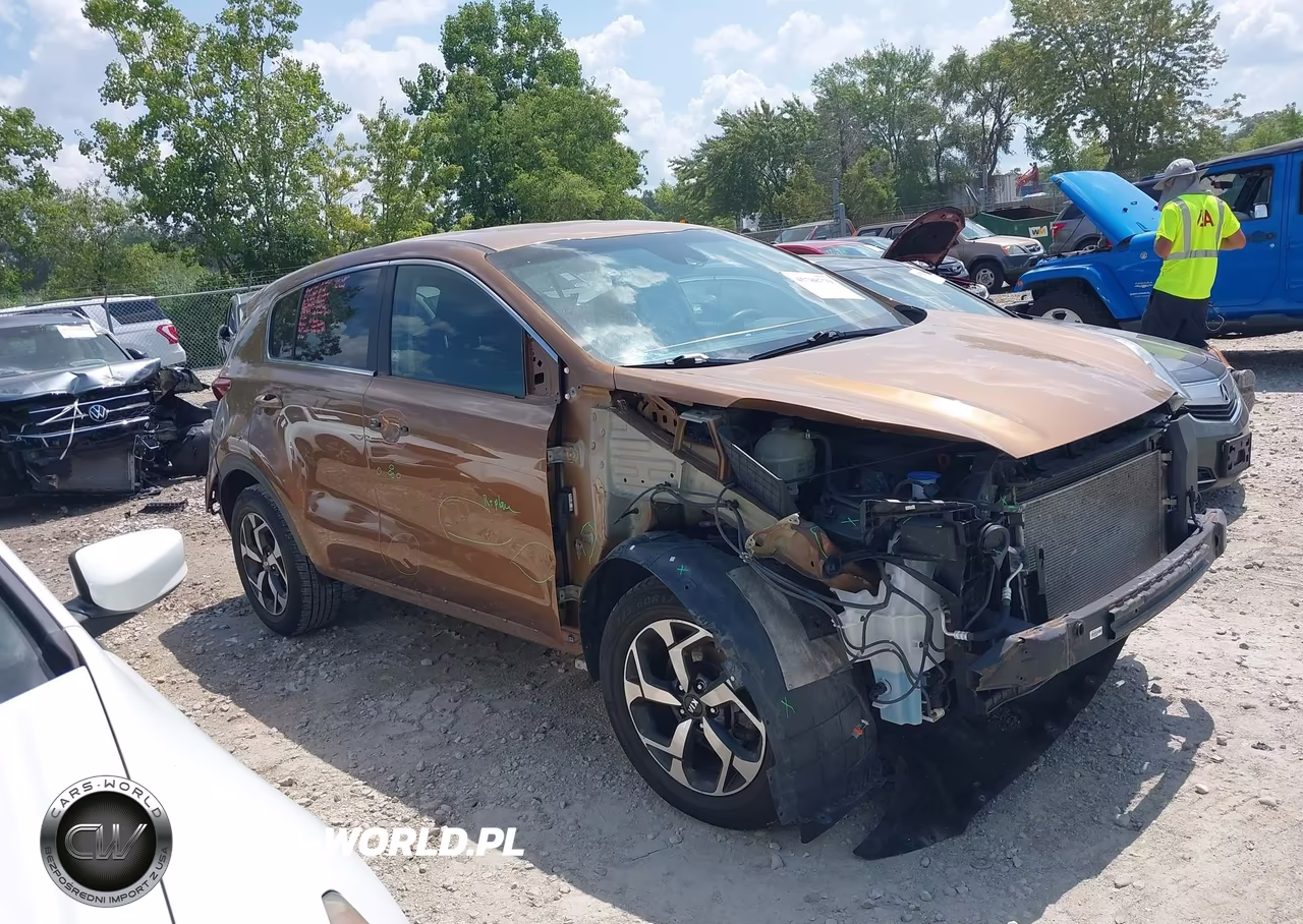 2021 Kia Sportage Lx VIN:KNDPMCAC5M7844688 - 13