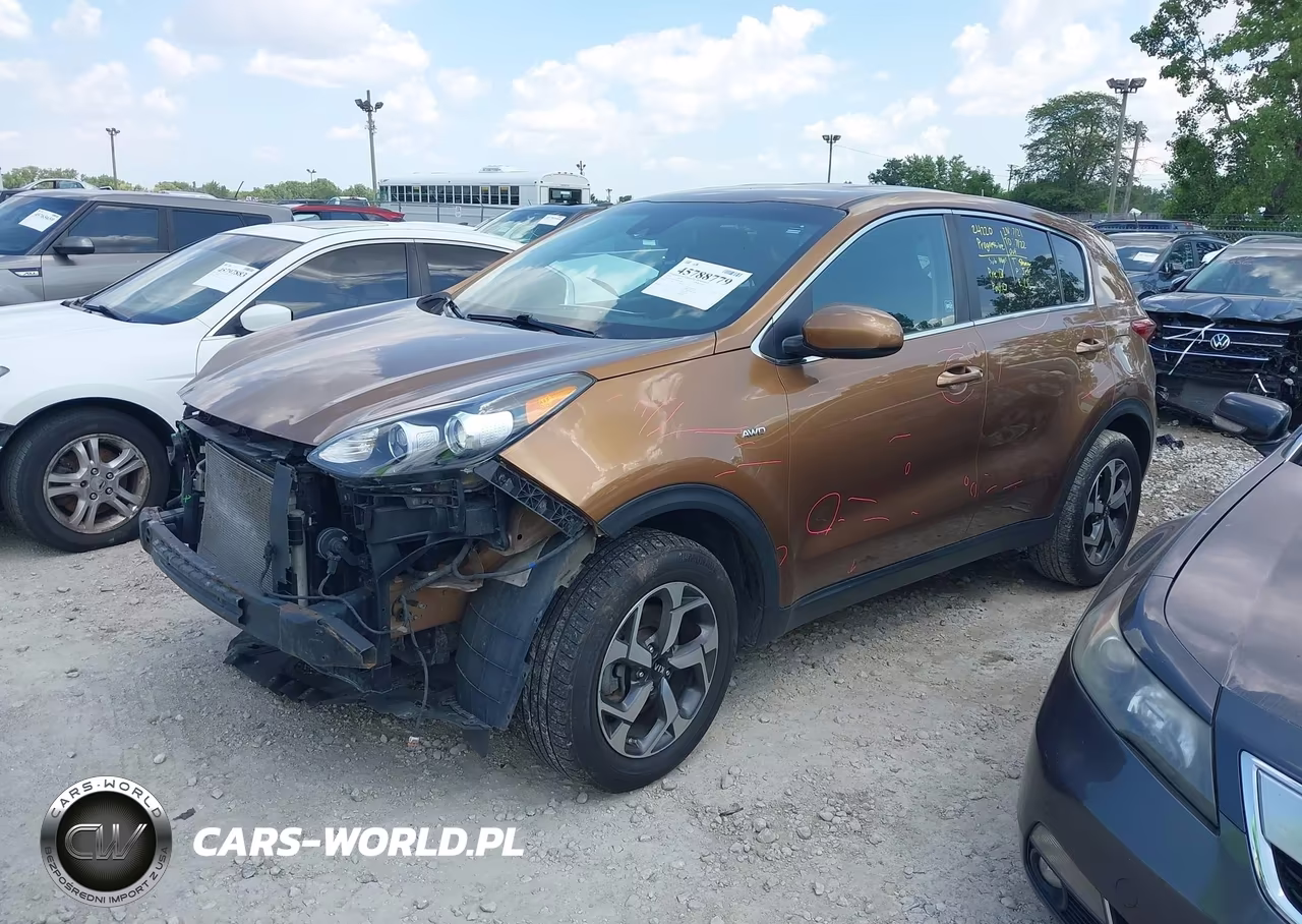 2021 Kia Sportage Lx VIN:KNDPMCAC5M7844688 - 2