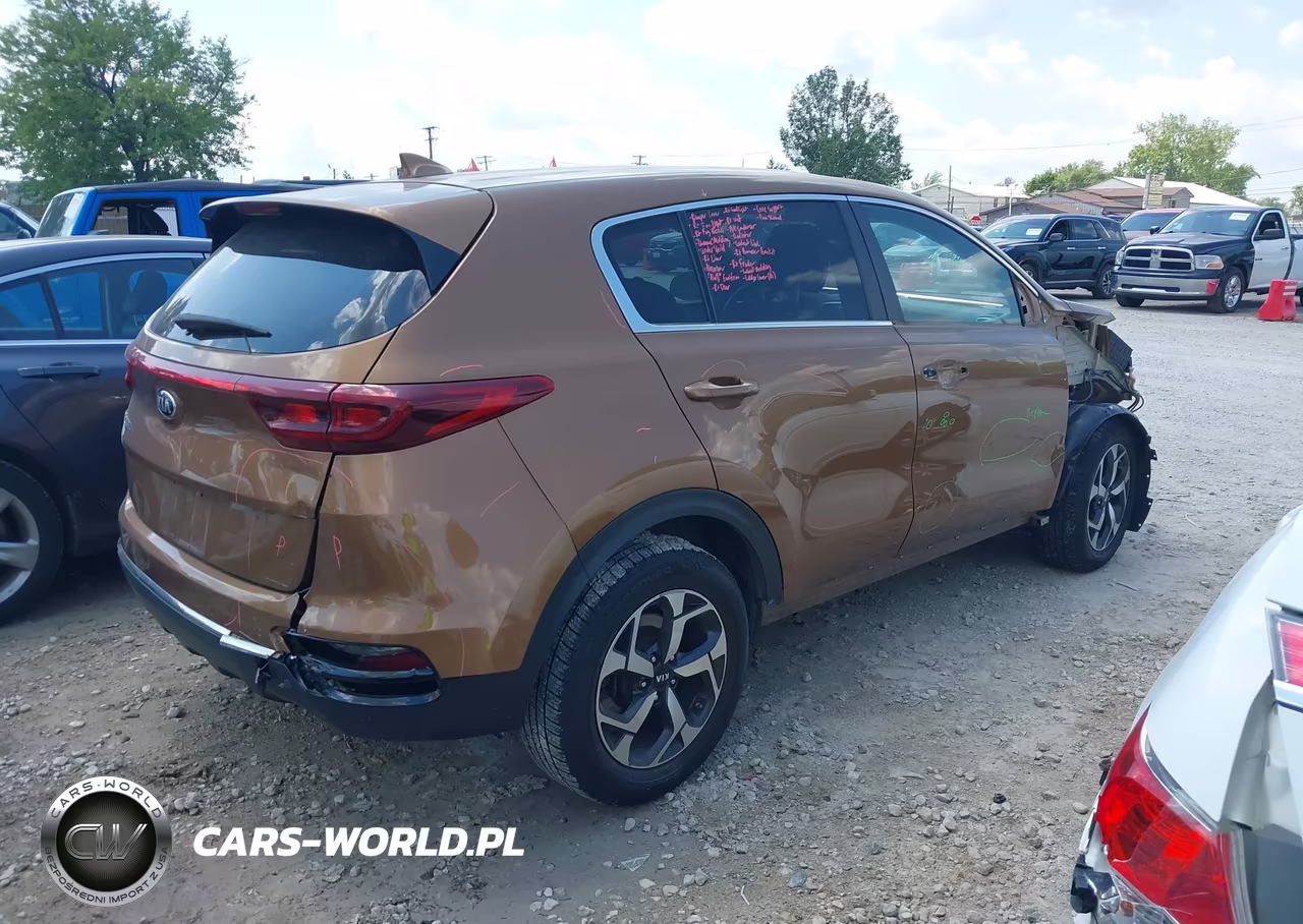 2021 Kia Sportage Lx VIN:KNDPMCAC5M7844688 - 4