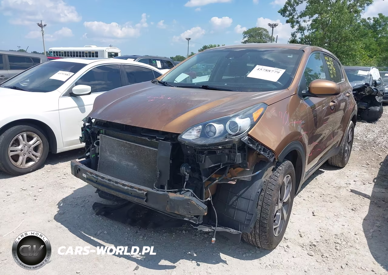 2021 Kia Sportage Lx VIN:KNDPMCAC5M7844688 - 6