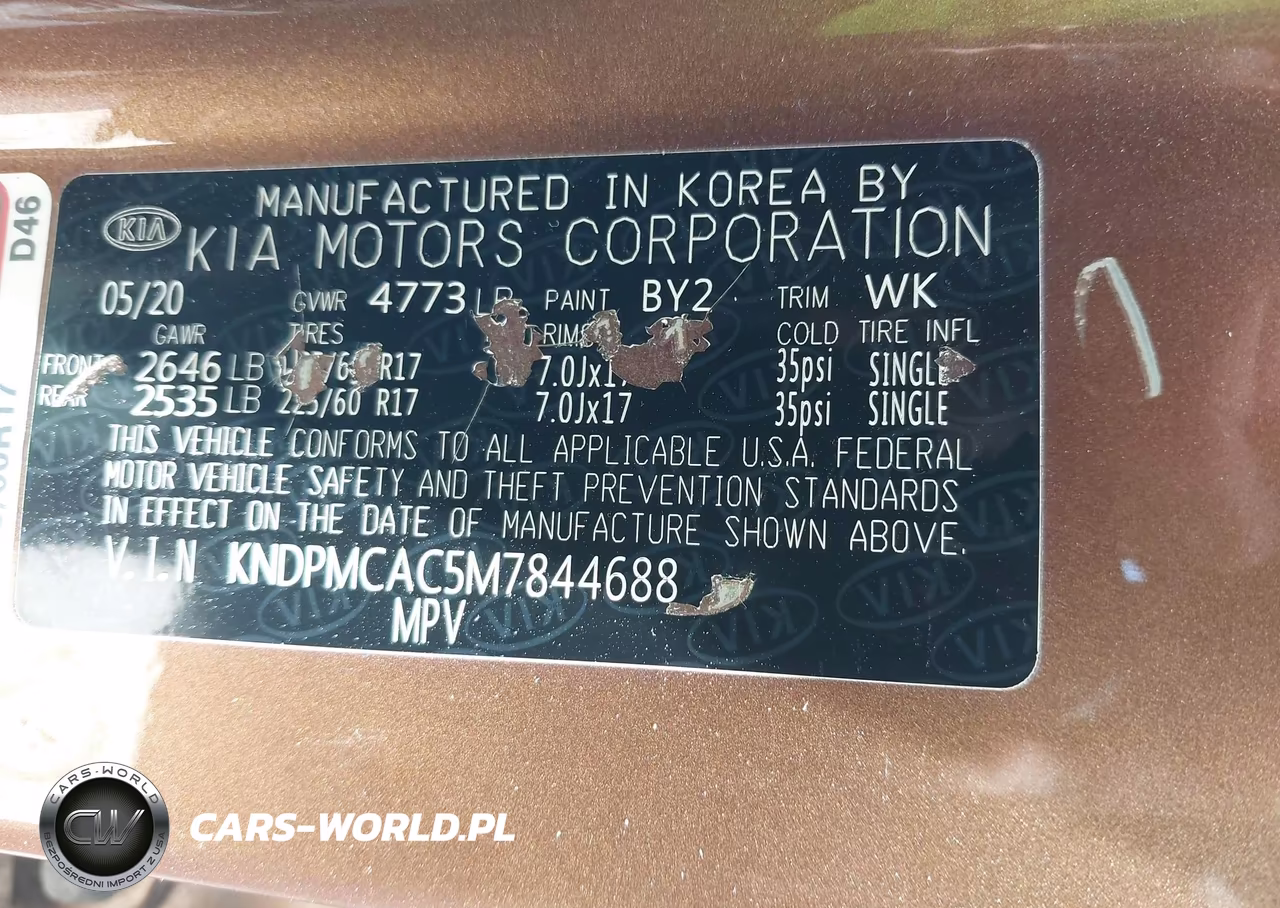 2021 Kia Sportage Lx VIN:KNDPMCAC5M7844688 - 9