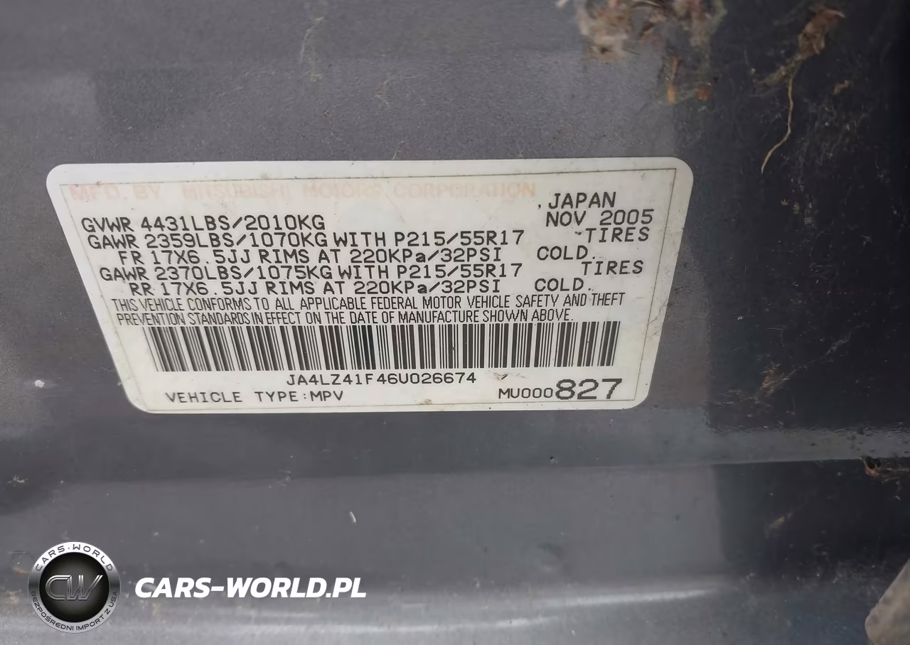2006 Mitsubishi Outlander Se VIN:JA4LZ41F46U026674 - 9