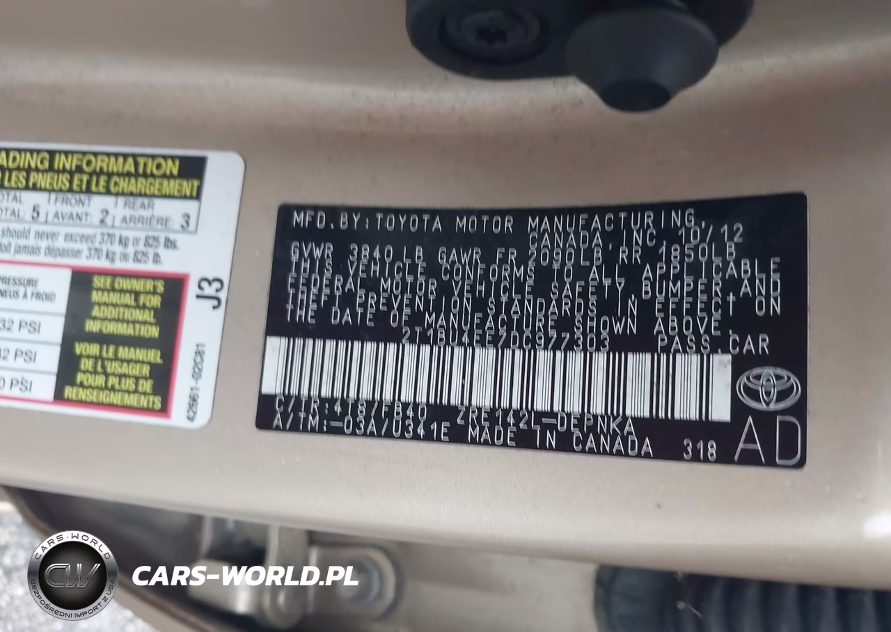 2013 Toyota Corolla Le VIN:2T1BU4EE7DC977303 - 9