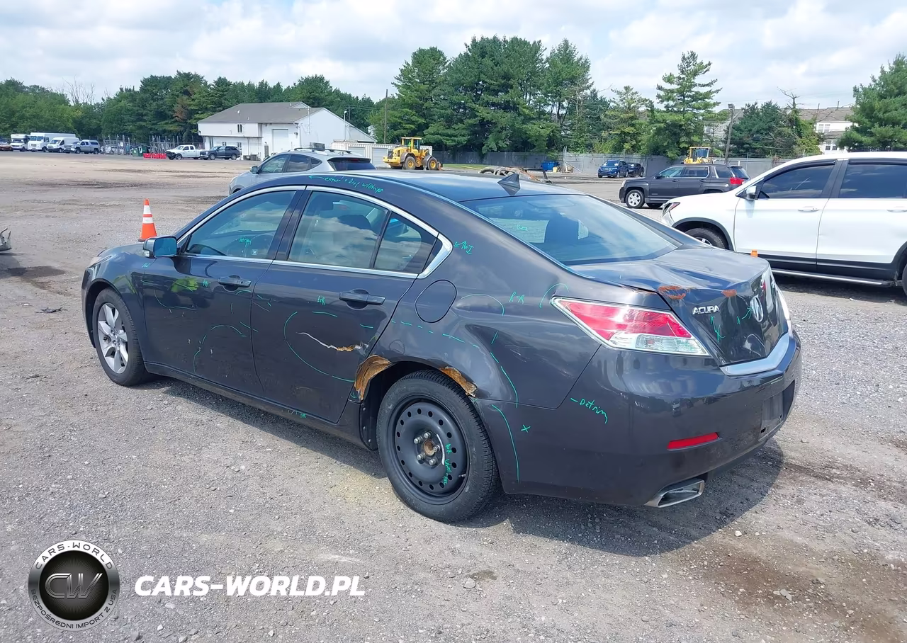 2012 Acura Tl 3.5 VIN:19UUA8F20CA015992 - 3