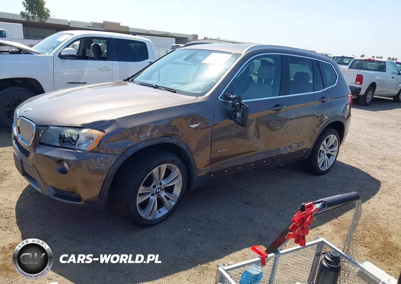 2012 BMW X3 xDrive35I VIN:5UXWX7C59CL736734 - 2