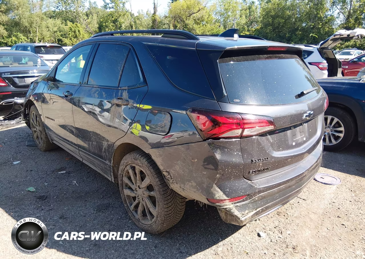 2022 Chevrolet Equinox Fwd Rs VIN:3GNAXMEV0NS242788 - 3
