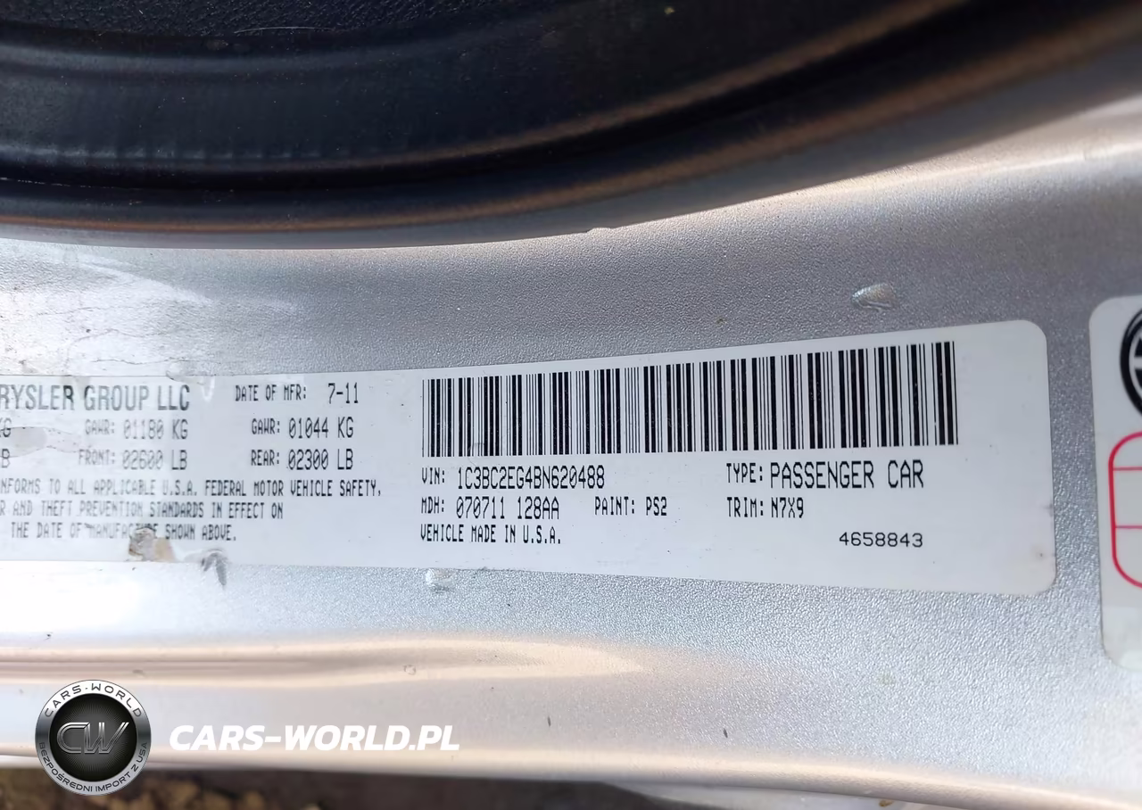2011 Chrysler 200 Touring VIN:1C3BC2EG4BN620488 - 9