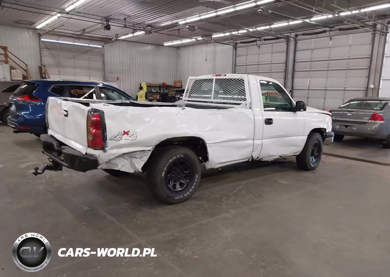 2006 Chevrolet Silverado 1500 Work Truck VIN:3GCEK14V06G154627 - 4