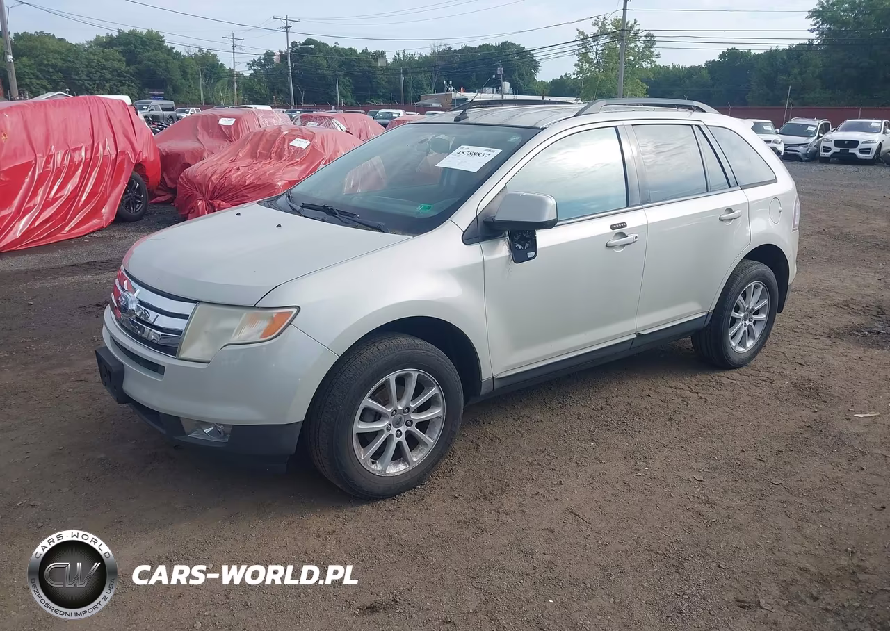 2007 Ford Edge Sel Plus VIN:2FMDK39C47BB71851 - 2