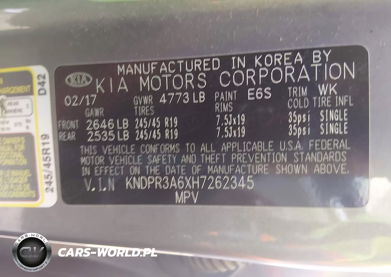 2017 Kia Sportage Sx Turbo VIN:KNDPR3A6XH7262345 - 9