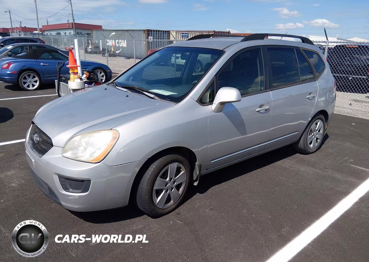 2009 Kia Rondo Lx VIN:KNAFG528897261027 - 2