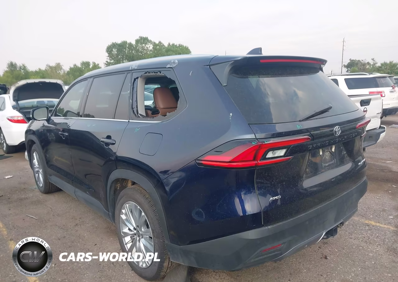 2026 Toyota Grand Highlander Platinum VIN:5TDAAAB5XTS122298 - 3