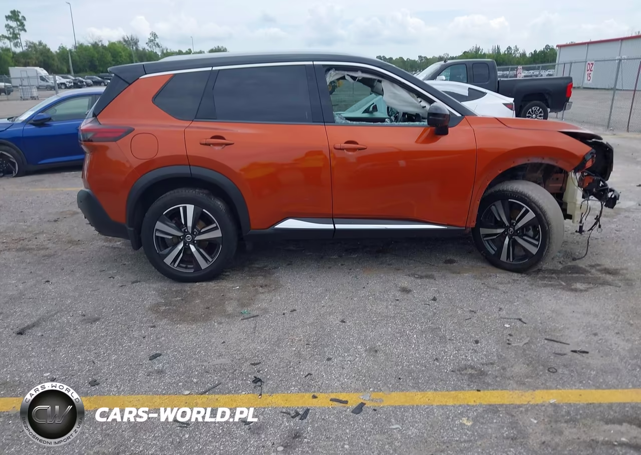 2021 Nissan Rogue Sl Fwd VIN:JN8AT3CA2MW006892 - 14