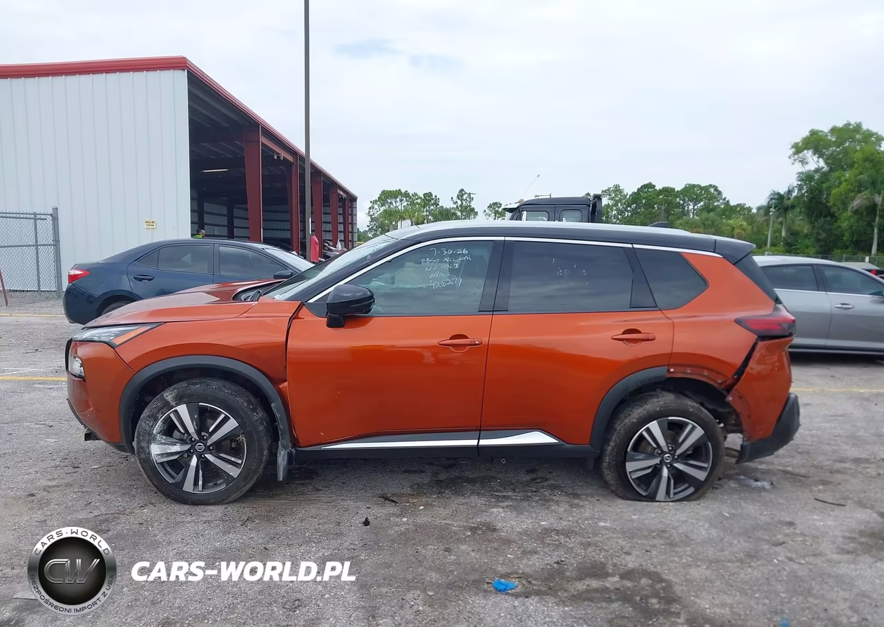 2021 Nissan Rogue Sl Fwd VIN:JN8AT3CA2MW006892 - 15