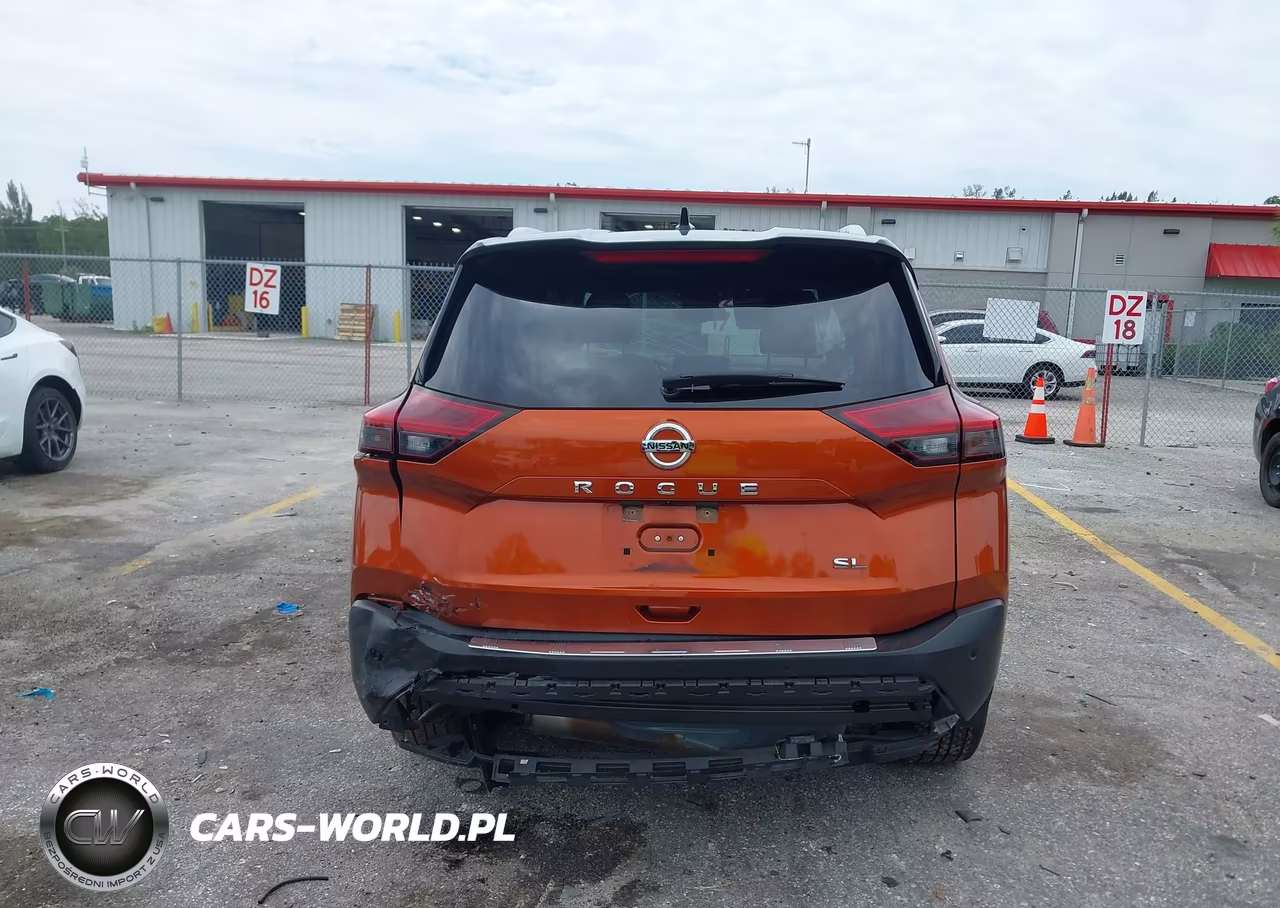 2021 Nissan Rogue Sl Fwd VIN:JN8AT3CA2MW006892 - 17