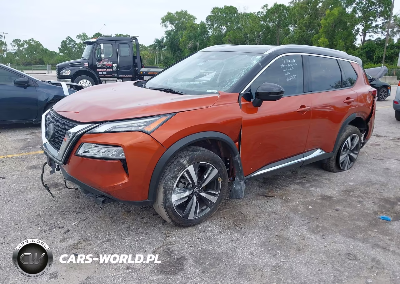 2021 Nissan Rogue Sl Fwd VIN:JN8AT3CA2MW006892 - 2