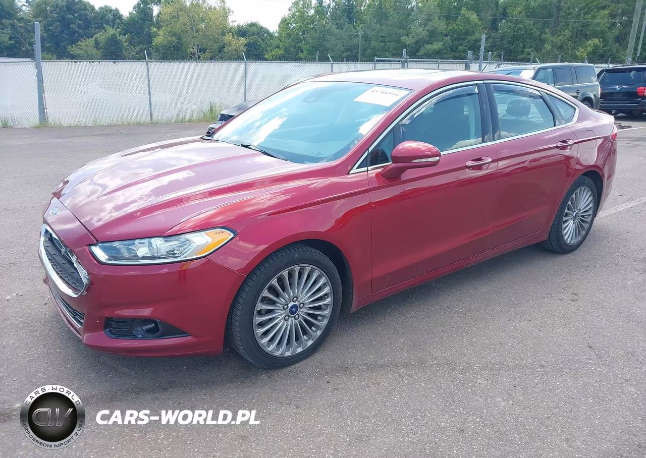 2016 Ford Fusion Titanium VIN:3FA6P0K94GR375570 - 2