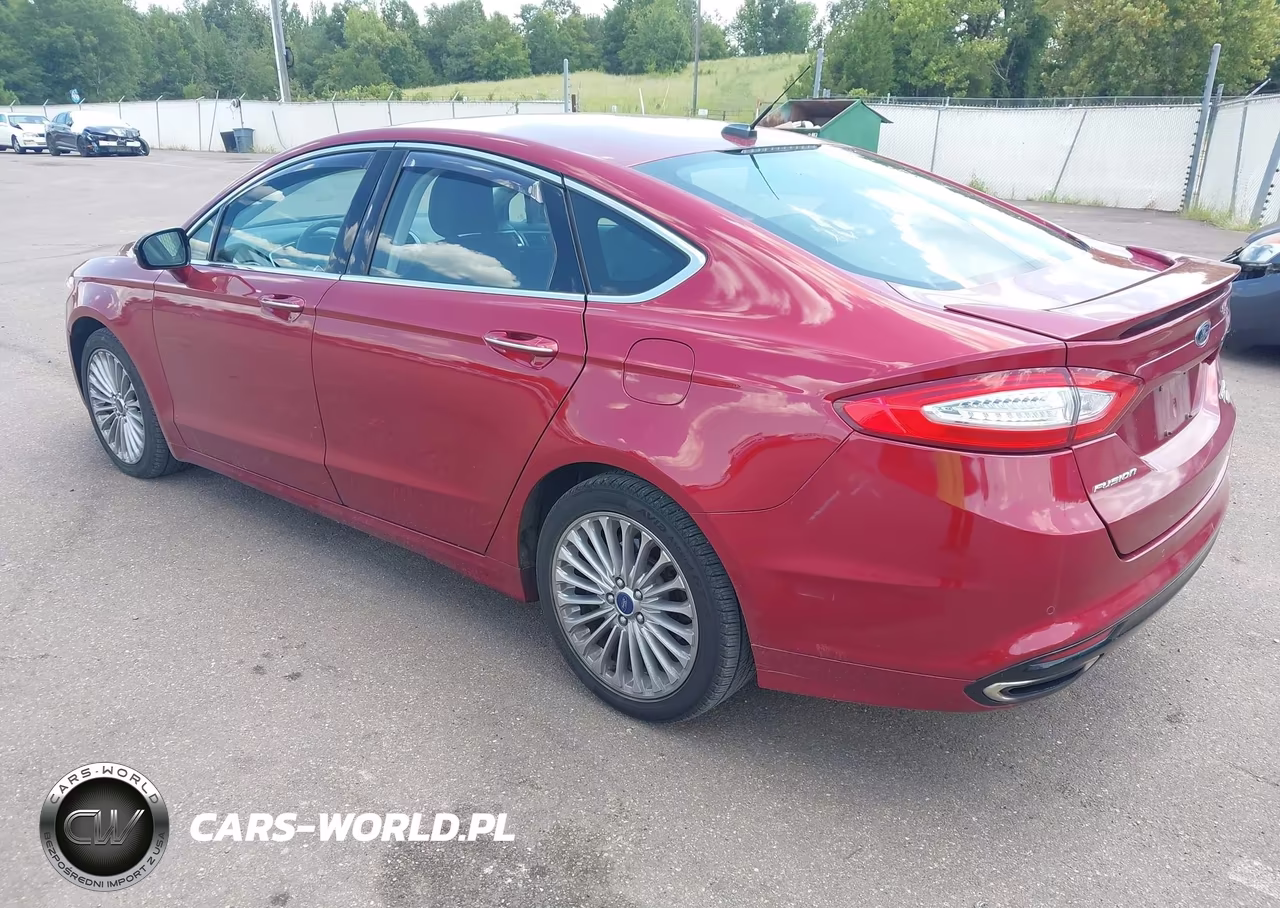 2016 Ford Fusion Titanium VIN:3FA6P0K94GR375570 - 3