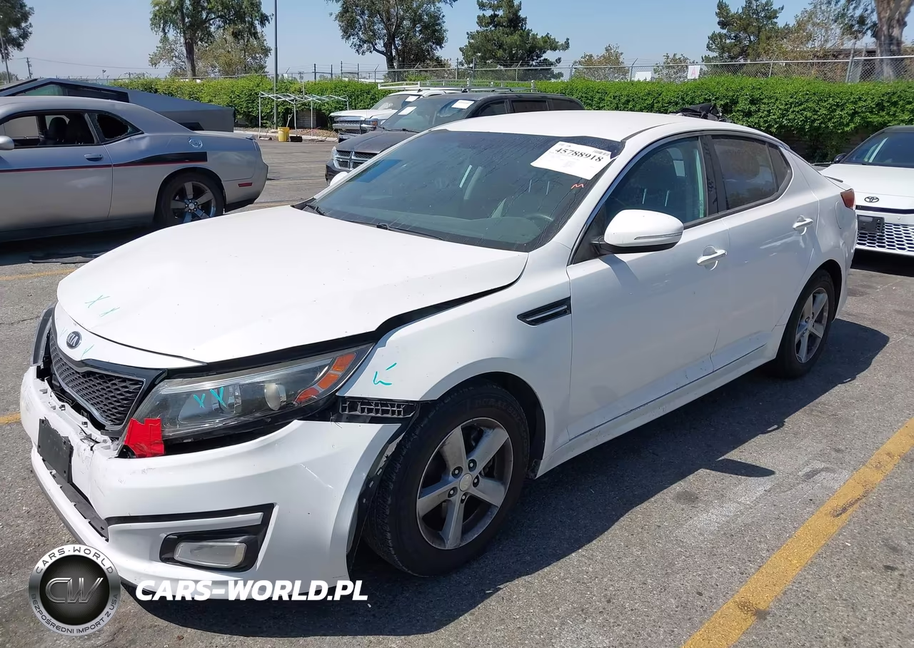 2015 Kia Optima Lx VIN:KNAGM4A72F5642170 - 2