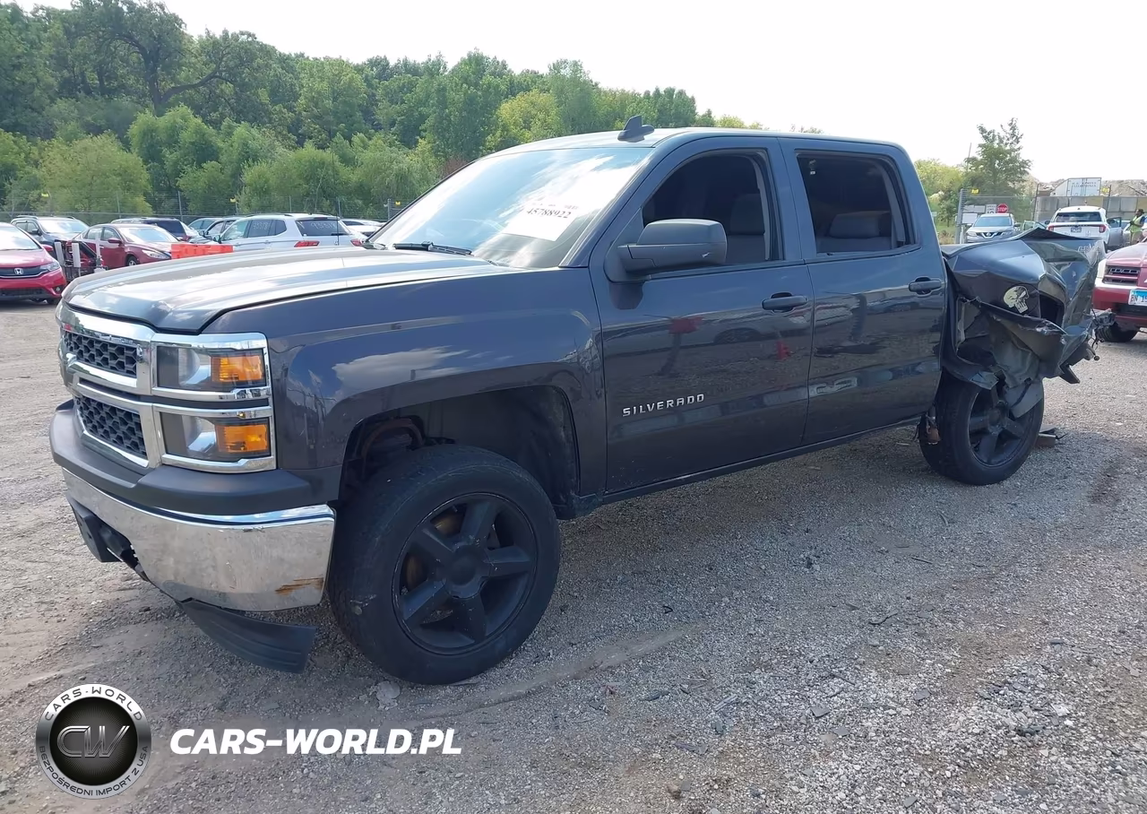 2015 Chevrolet Silverado 1500 Ls VIN:3GCUKPECXFG141413 - 2
