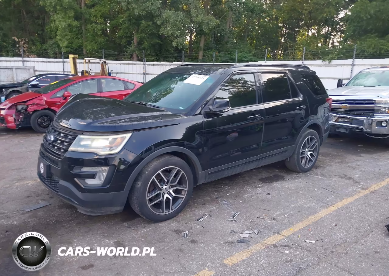 2016 Ford Explorer Sport VIN:1FM5K8GT9GGC53166 - 2