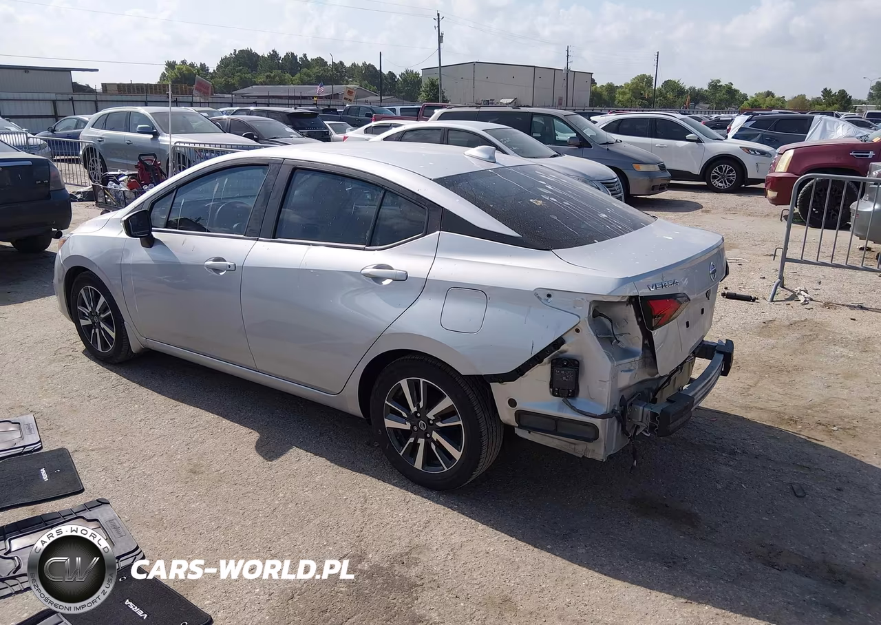 2021 Nissan Versa Sv Xtronic Cvt VIN:3N1CN8EV7ML923024 - 3