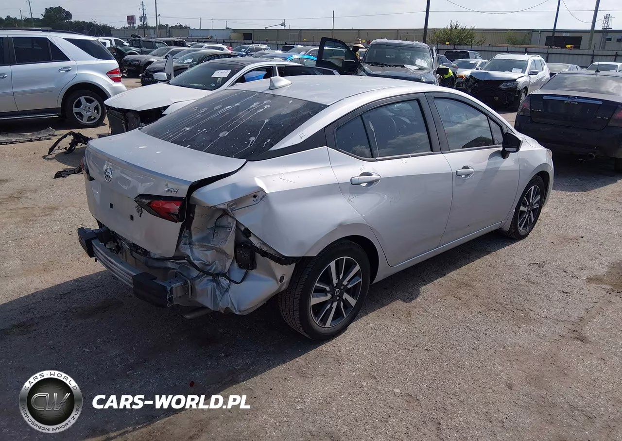 2021 Nissan Versa Sv Xtronic Cvt VIN:3N1CN8EV7ML923024 - 4