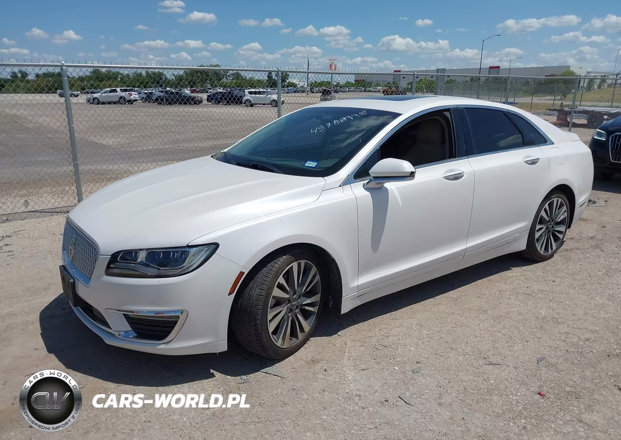 2017 Lincoln Mkz Reserve VIN:3LN6L5E95HR634286 - 2