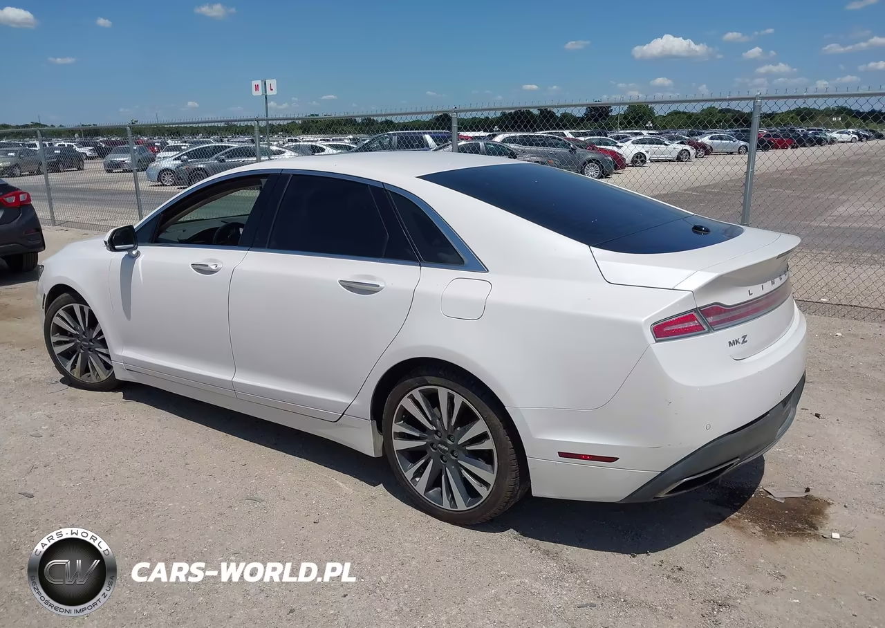 2017 Lincoln Mkz Reserve VIN:3LN6L5E95HR634286 - 3