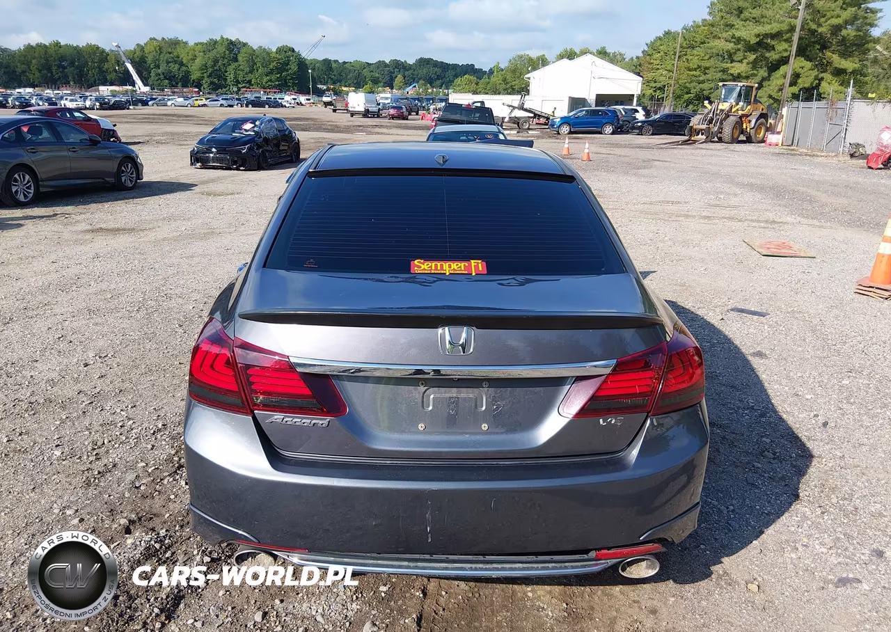 2014 Honda Accord Ex-L V-6 VIN:1HGCR3F83EA034244 - 17