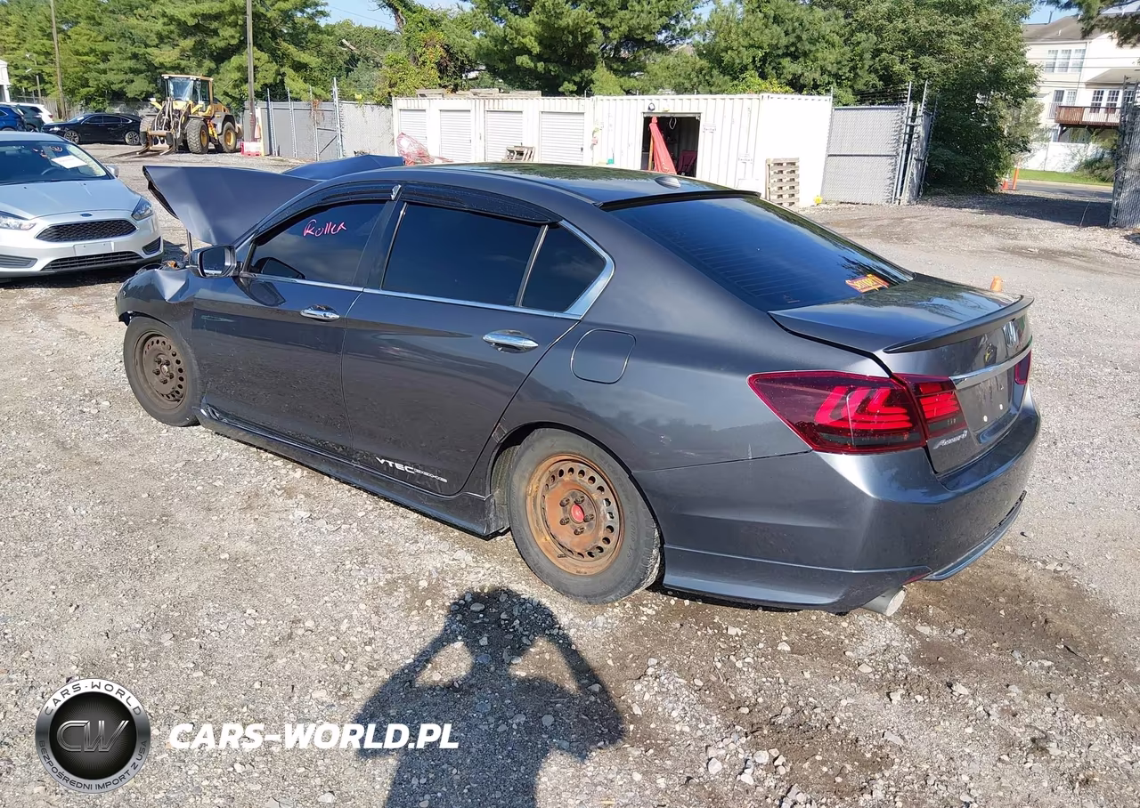 2014 Honda Accord Ex-L V-6 VIN:1HGCR3F83EA034244 - 3