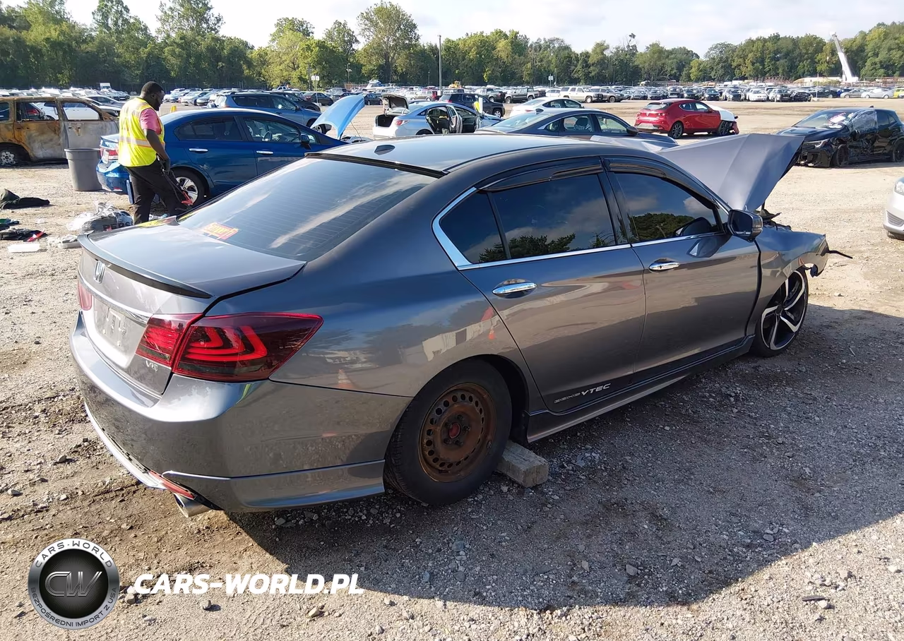 2014 Honda Accord Ex-L V-6 VIN:1HGCR3F83EA034244 - 4