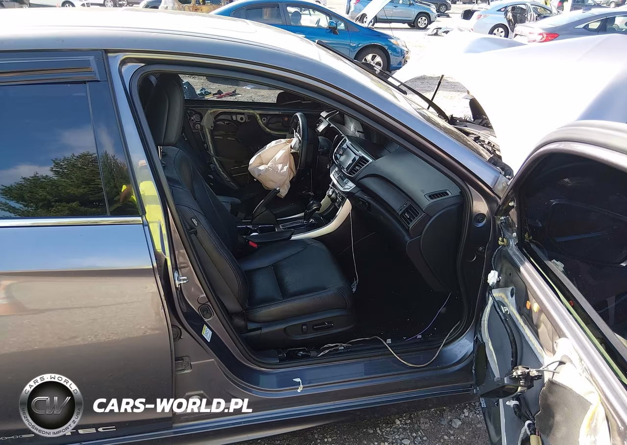 2014 Honda Accord Ex-L V-6 VIN:1HGCR3F83EA034244 - 5