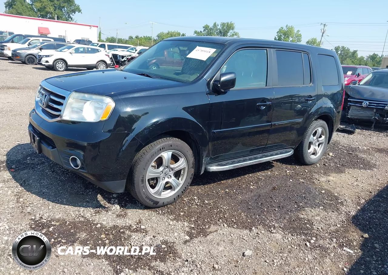 2013 Honda Pilot Ex-L VIN:5FNYF4H57DB023064 - 2