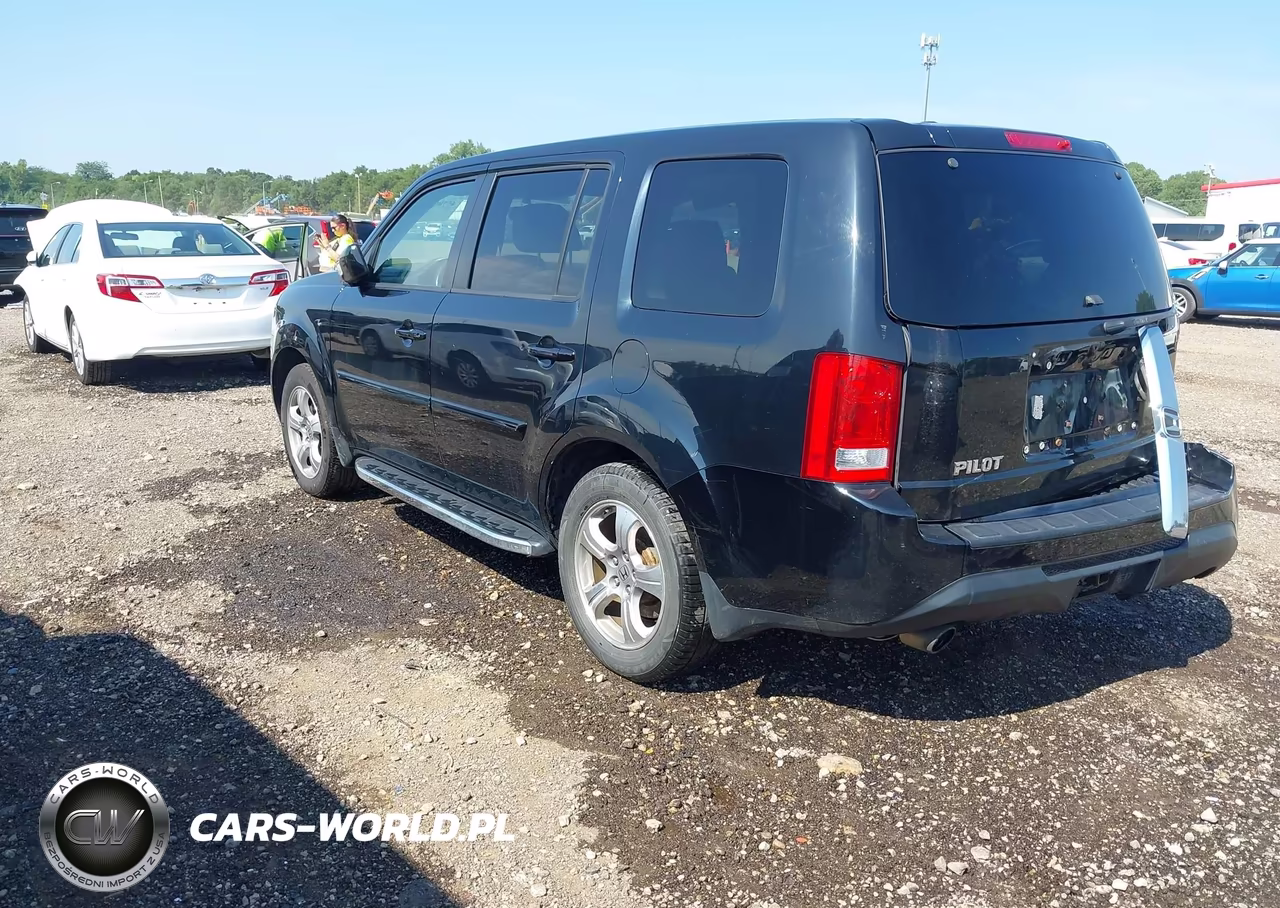 2013 Honda Pilot Ex-L VIN:5FNYF4H57DB023064 - 3