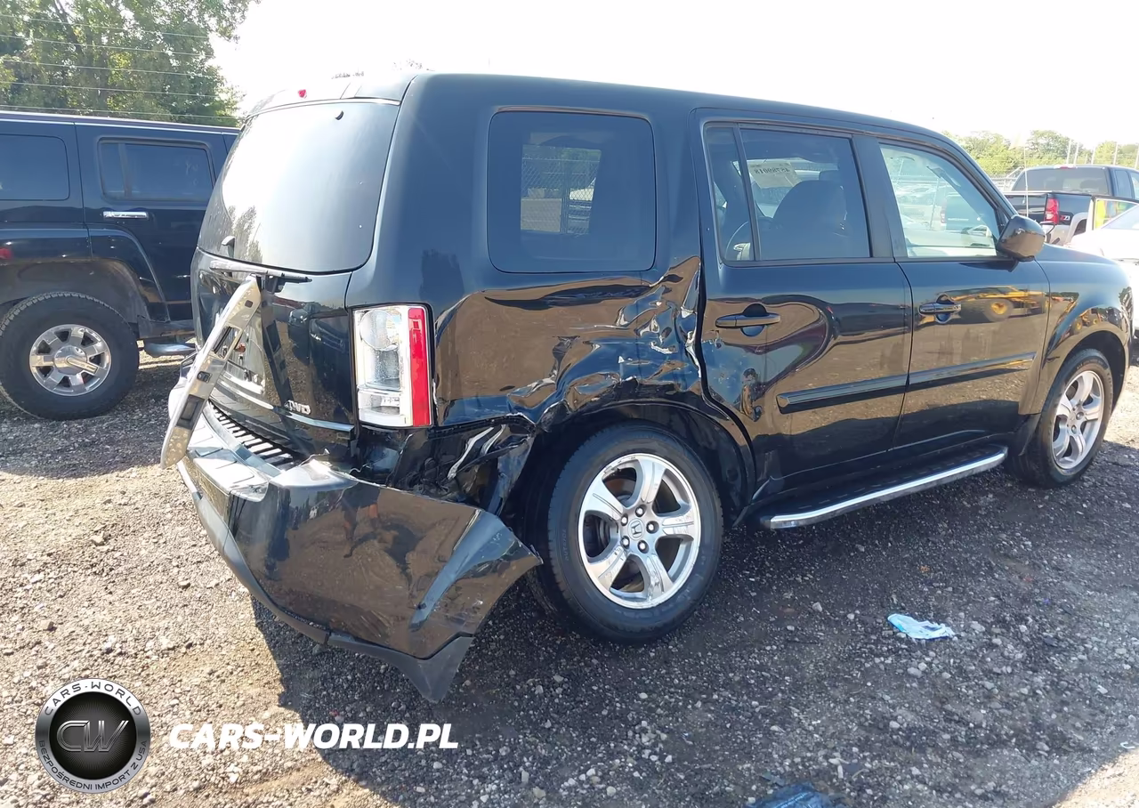 2013 Honda Pilot Ex-L VIN:5FNYF4H57DB023064 - 6