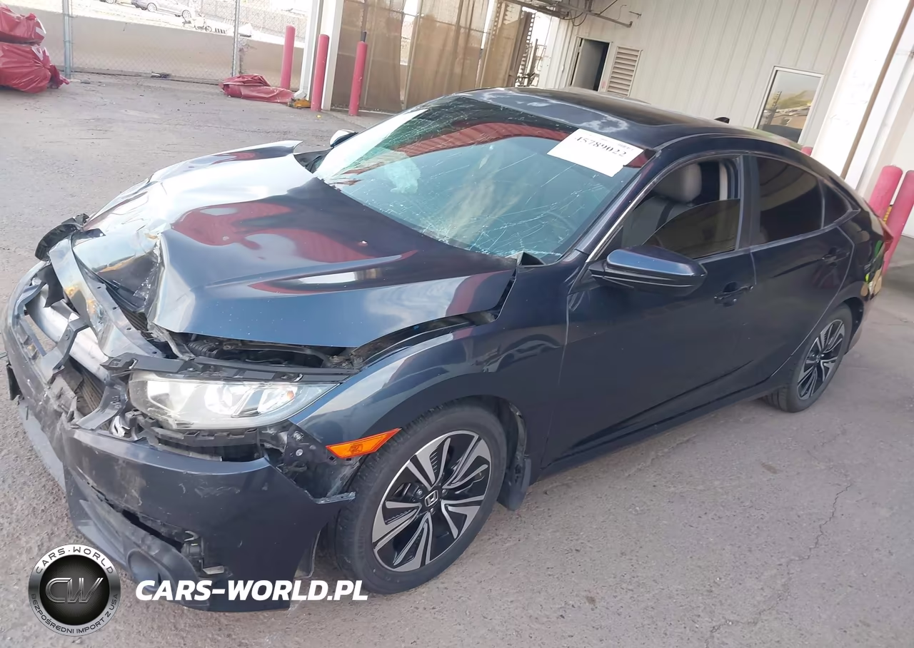 2018 Honda Civic Ex-T VIN:JHMFC1F3XJX007456 - 2