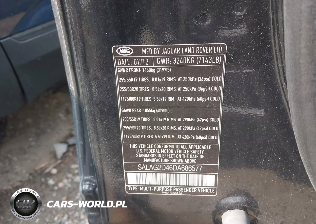 2013 Land Rover Lr4 VIN:SALAG2D46DA686577 - 9