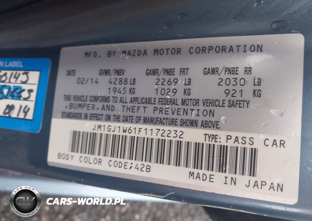 2015 Mazda Mazda6 I Grand Touring VIN:JM1GJ1W61F1172232 - 9