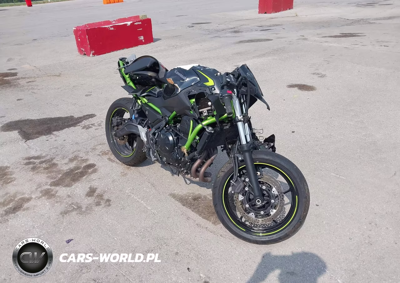 2022 Kawasaki Er650 L VIN:ML5EREL12NDA49968 - 2