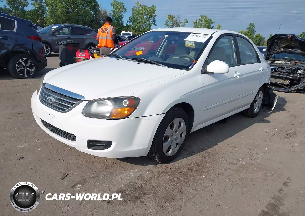 2009 Kia Spectra Ex VIN:KNAFE221395624031 - 2